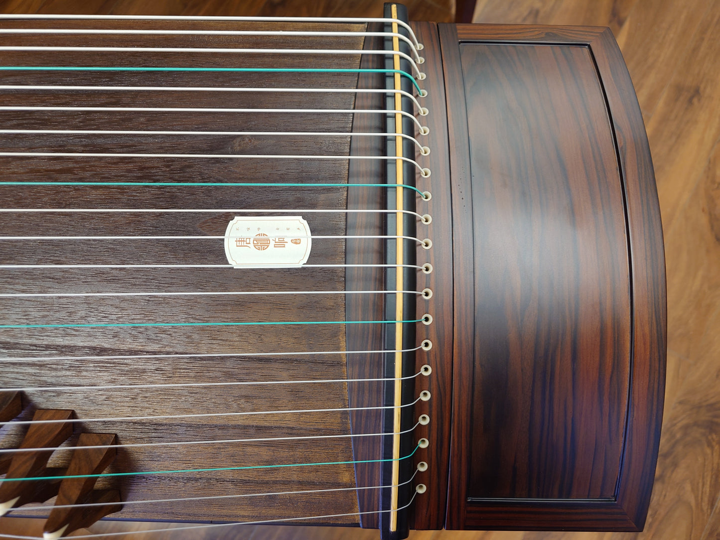 Tangxiang Indian Rosewood Plain Design Guzheng "Zheng Stream"