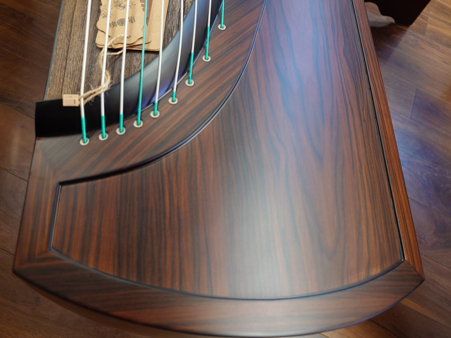 Tangxiang Indian Rosewood Plain Design Guzheng "Zheng Stream"