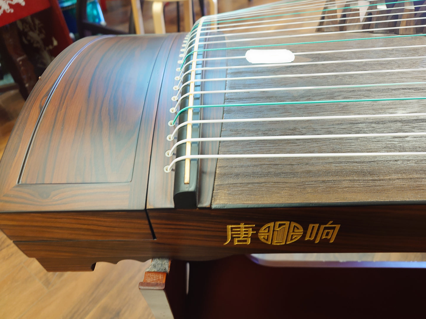 Tangxiang Indian Rosewood Plain Design Guzheng "Zheng Stream"