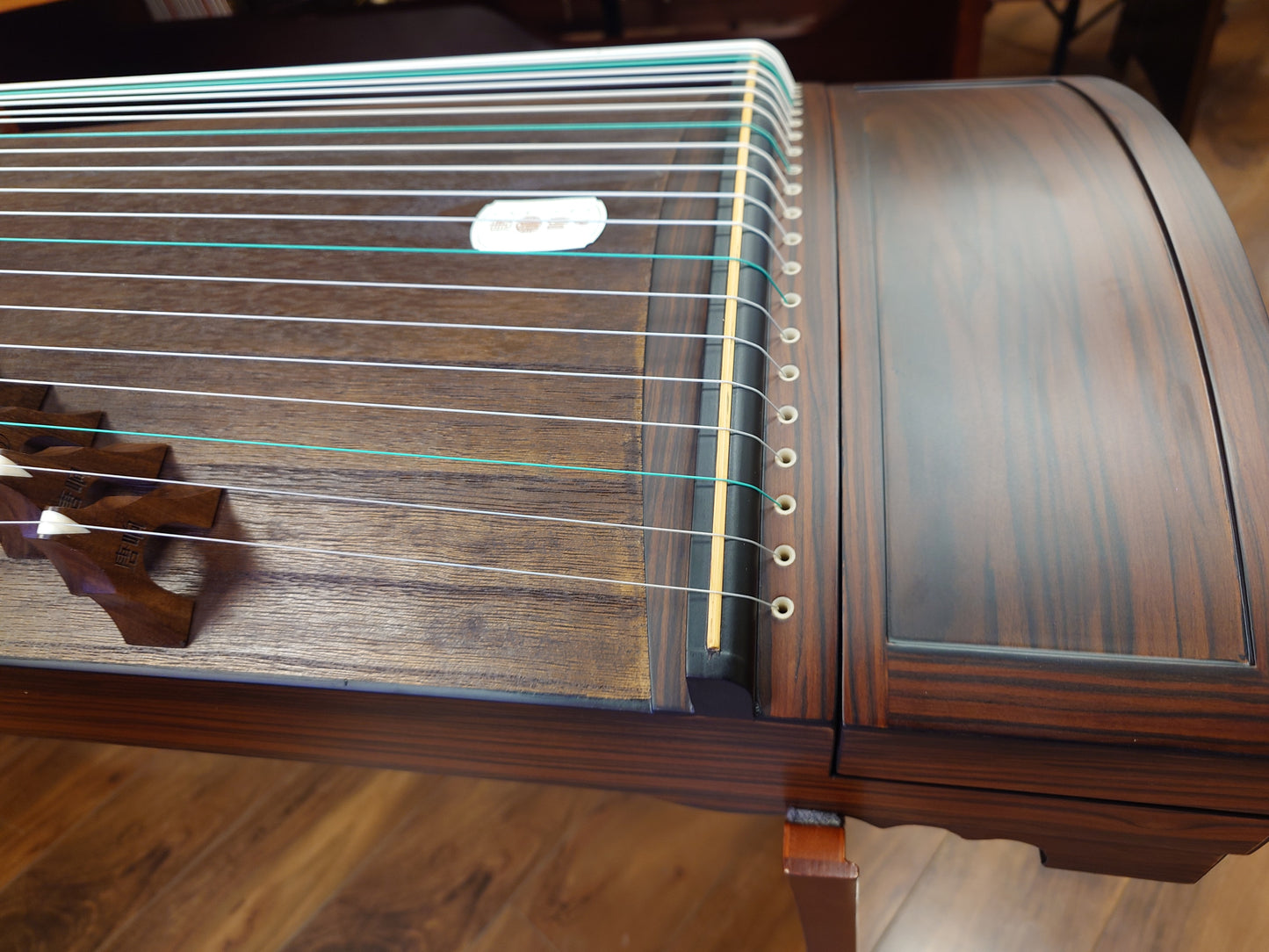 Tangxiang Indian Rosewood Plain Design Guzheng "Zheng Stream"