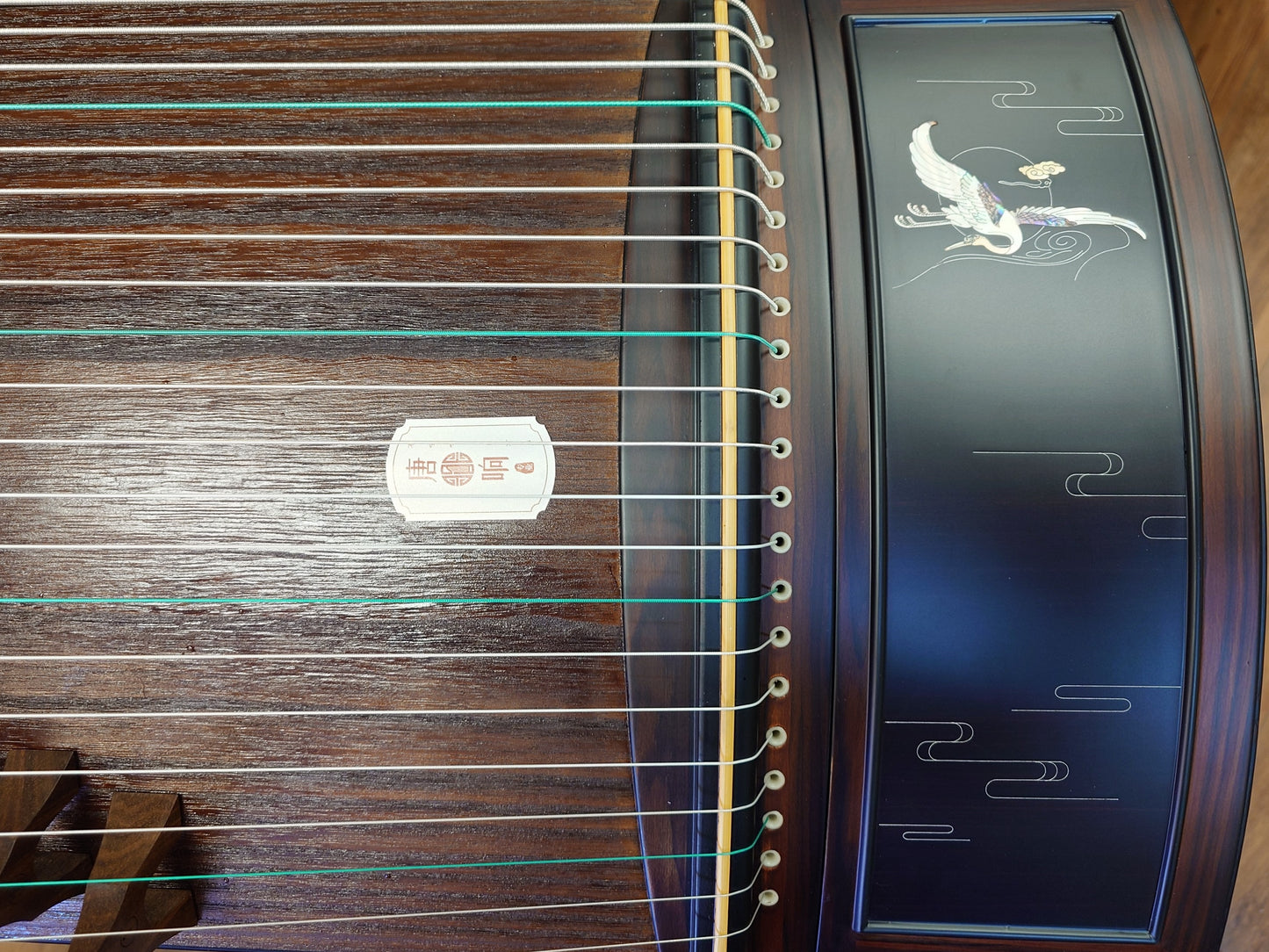 Tangxiang Indian Rosewood Guzheng with Inlay "Autumn Says"