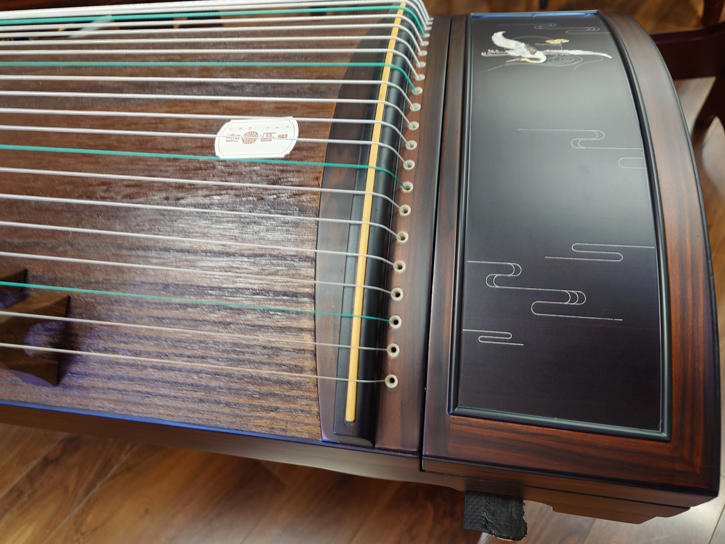 Tangxiang Indian Rosewood Guzheng with Inlay "Autumn Says"