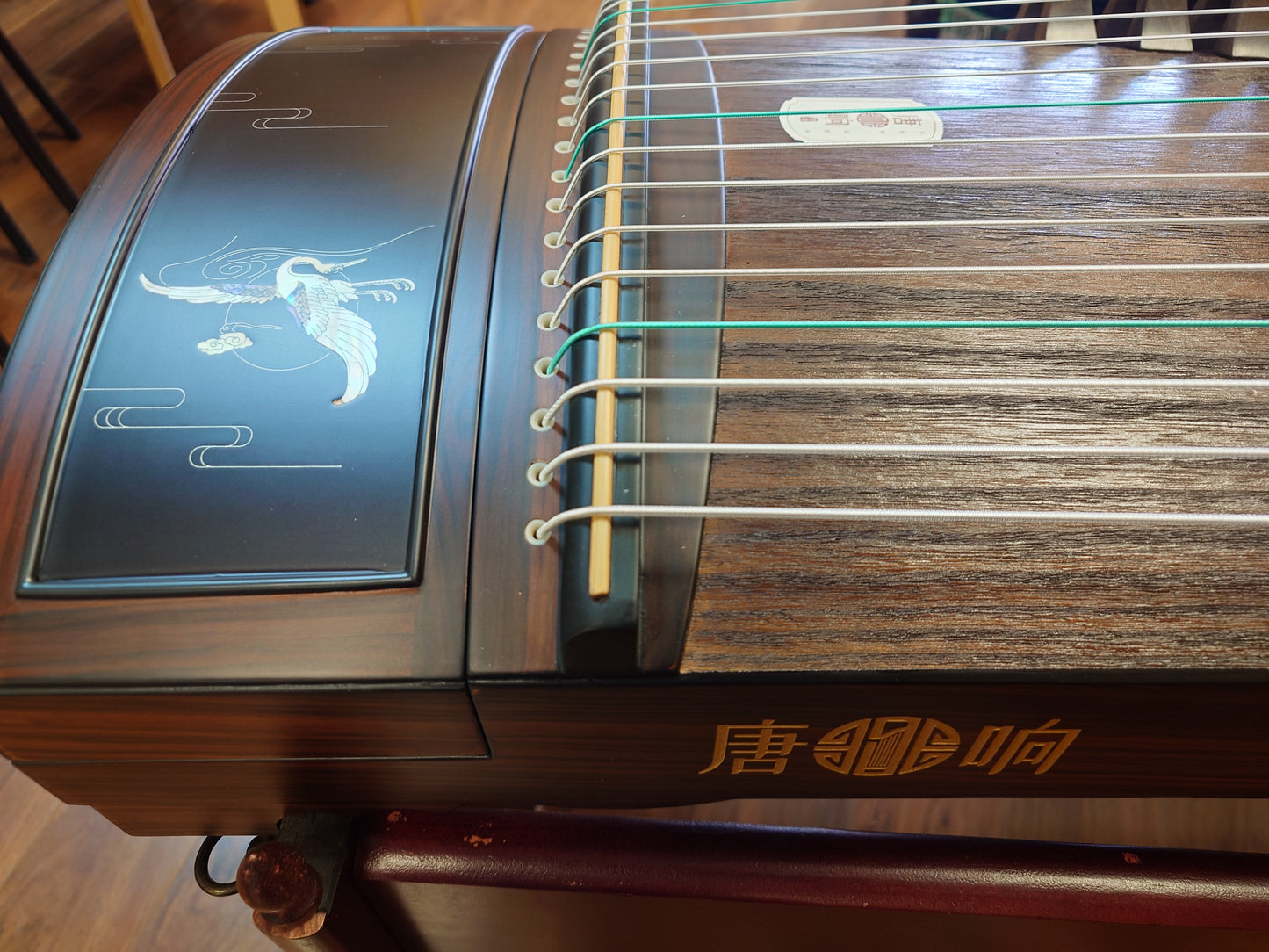 Tangxiang Indian Rosewood Guzheng with Inlay "Autumn Says"