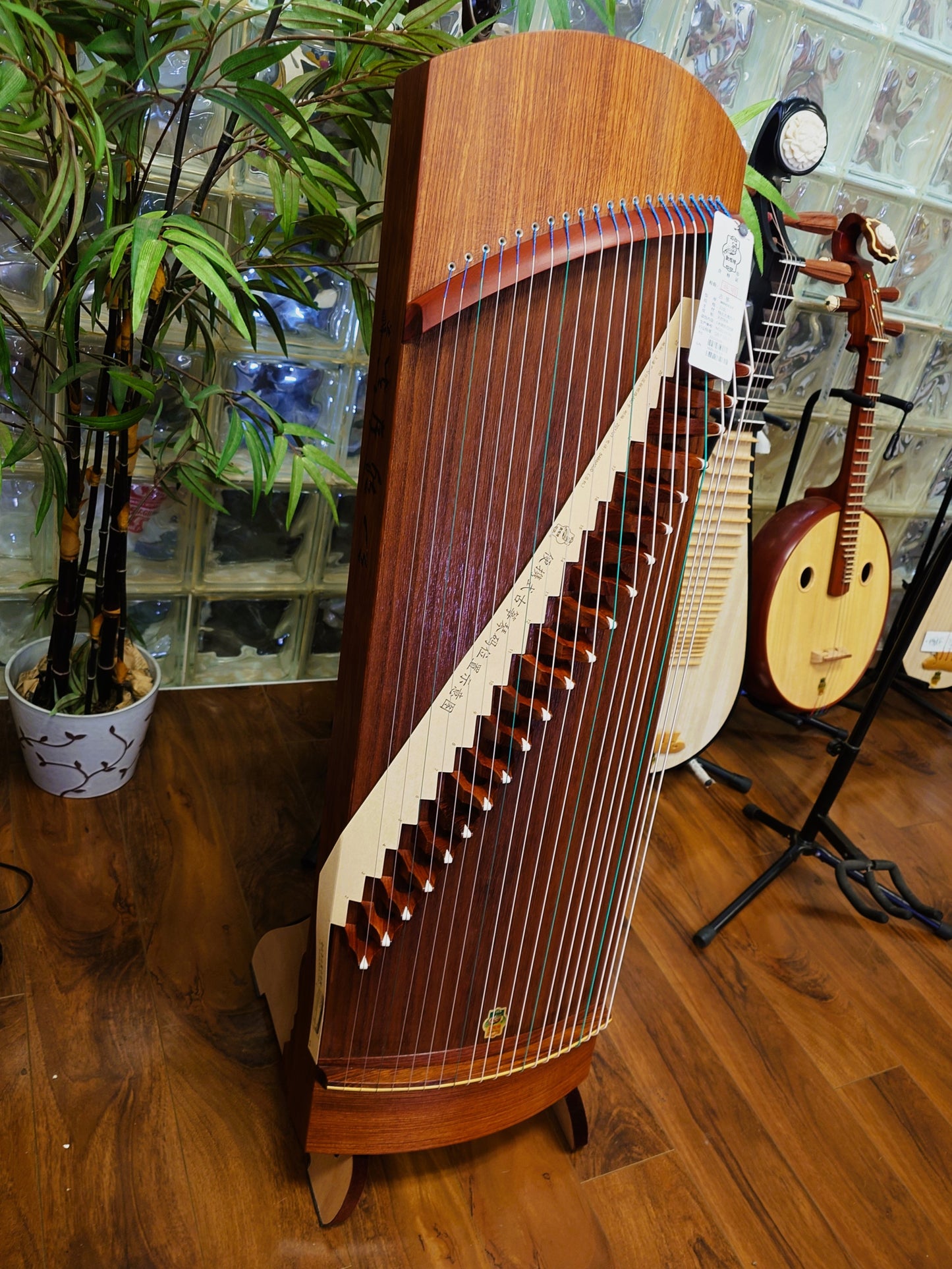 39"(100cm) Dunhuang Bubinga Guzheng "Natural Essence"