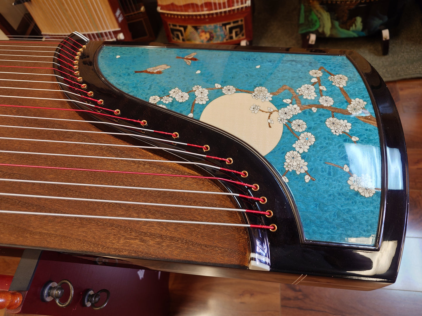 Scarlet Bird Zhuque "Melody of Ocean" Guzheng