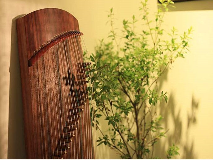 39"(100cm) Dunhuang Bubinga Guzheng "Natural Essence"