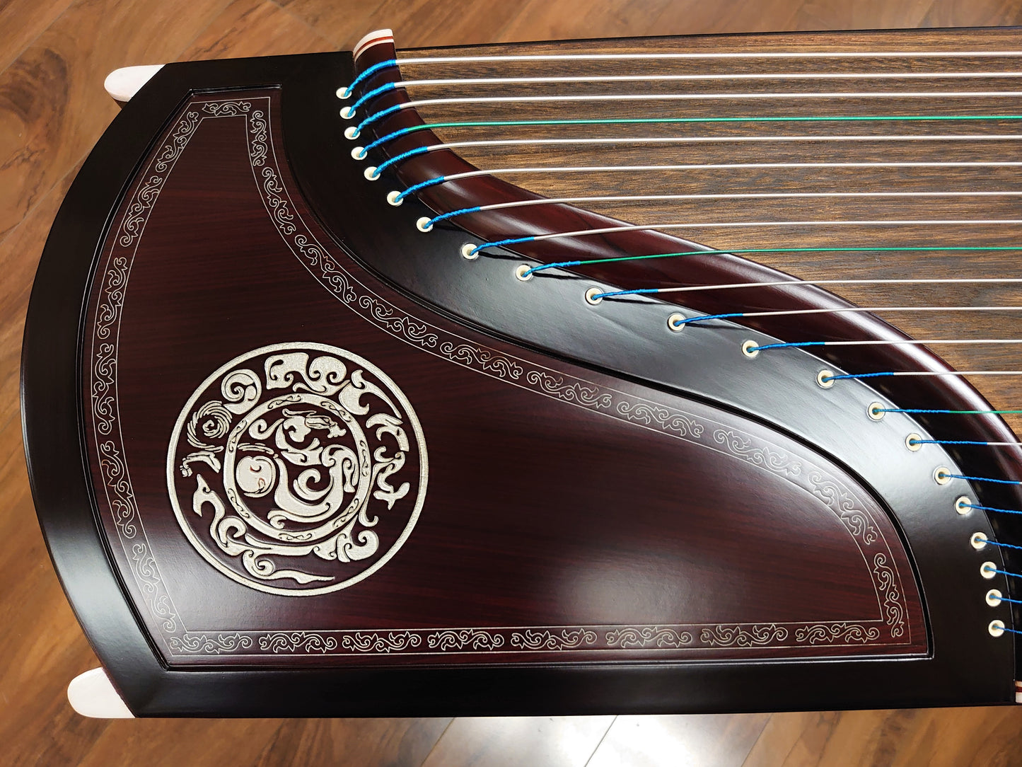 Sound of China Rosewood Guzheng  with Bone Powder Inlay "Ancient Rhyme"