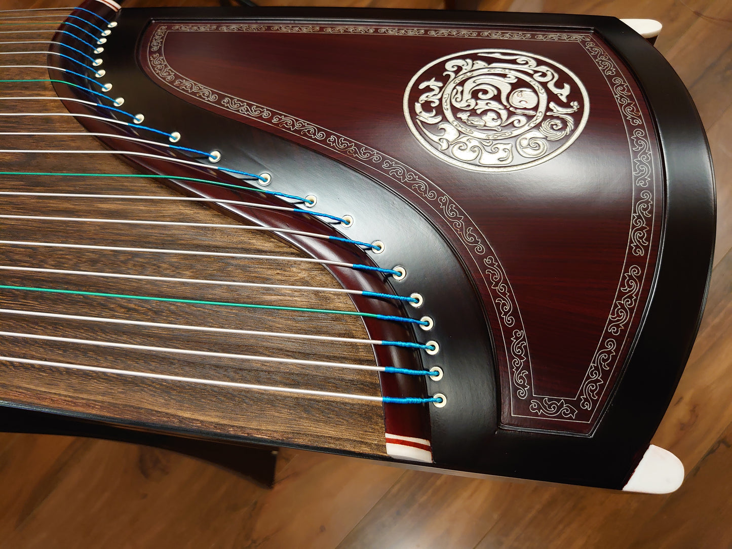 Sound of China Rosewood Guzheng  with Bone Powder Inlay "Ancient Rhyme"