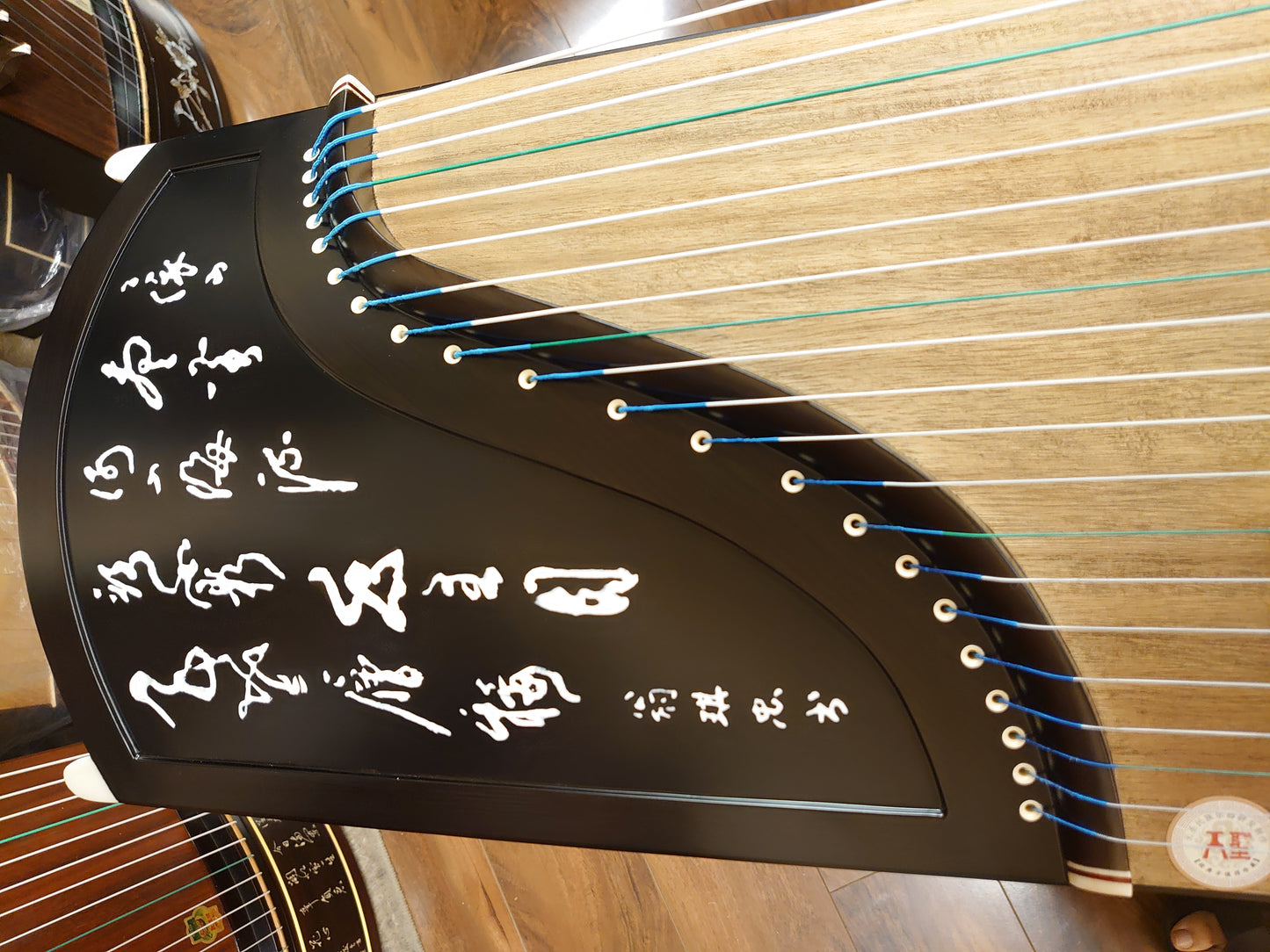 Tiansheng Professional Blackwood Guzheng with Bone Powder Inlay "Noble"